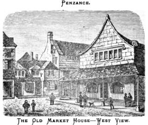 The Old Market House, Penzance (West View) 1882