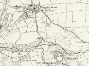 Cardinham surveyed in 1880 -1881