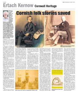 Cornish Folktales and stories saved