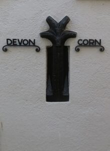 Marking the Cornwall - Devon Border before 1844 between Kingsand and Cawsand