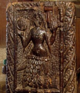 The Mermaid from a 15th century bench end in Zennor Church