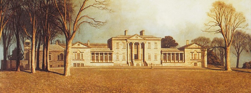 Carclew House in its glory days by Algernon Newton