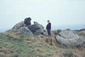 Giant's Quoit, St Kevern, destroyed - Charles Woolf - 9 January 1966