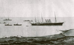Stranding of the SS Paris on the Manacles Rocks 1899
