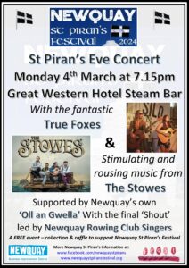 Newquay St Piran's - St Piran's Eve Concert