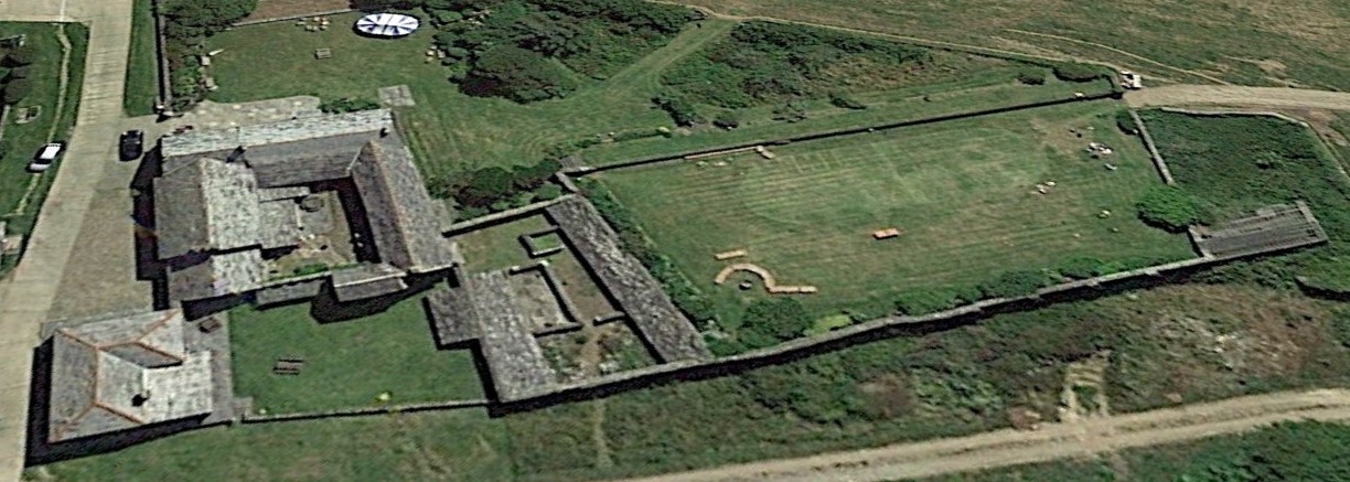 Roscarrock - Google Earth view