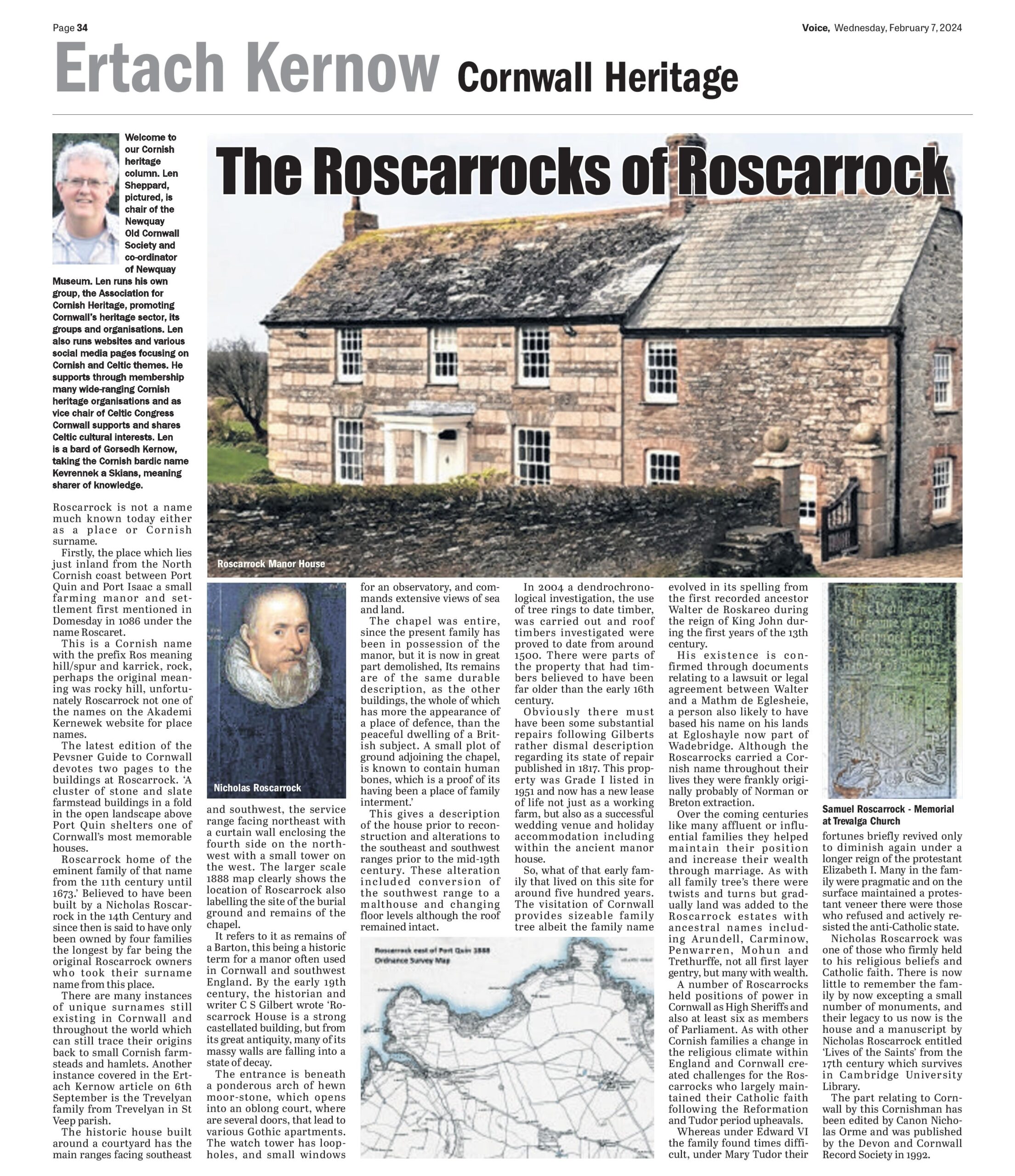 Roscarrocks of Roscarrock