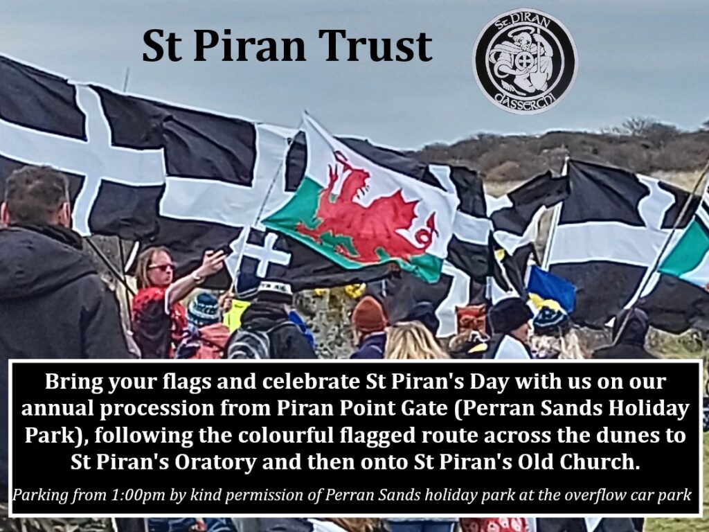 St Piran's March to the Oratory 2024