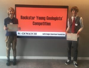 Young RGSC members Jack & Tom Knight winners of annual Rockwatch competition