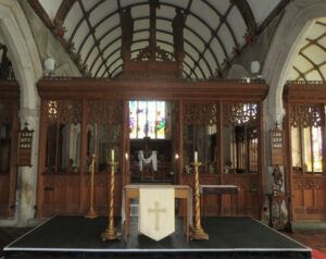 Altar at St Neot's Church