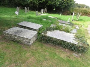 Warbstow Church Chest tombs in churchyard