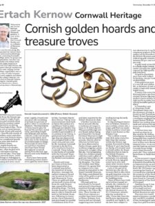 Cornish golden hoards and treasure troves Cornish golden hoards and treasure troves
