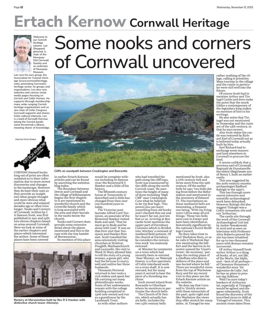 Nooks and Corners of Cornwall uncovered
