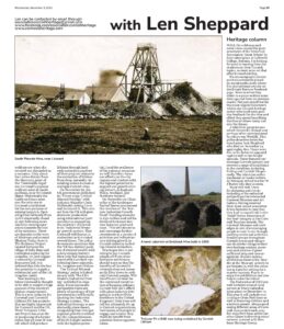 Cornish minerals their past and future uses