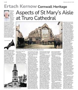 Aspects of St Mary’s Aisle at Truro Cathedral