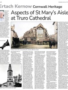 Aspects of St Mary’s Aisle at Truro Cathedral Aspects of St Mary’s Aisle at Truro Cathedral