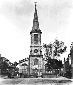 St Mary's Church Truro western front c1870