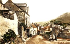Vintage Postcard of Port Isaac