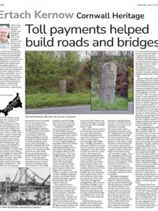 Toll payments helped build roads and bridges Toll payments helped build roads and bridges