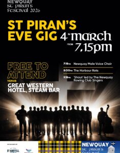 Newquay St Piran's Eve Gig