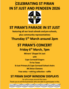 St-Just & Pendeen - St-Piran's 2026
