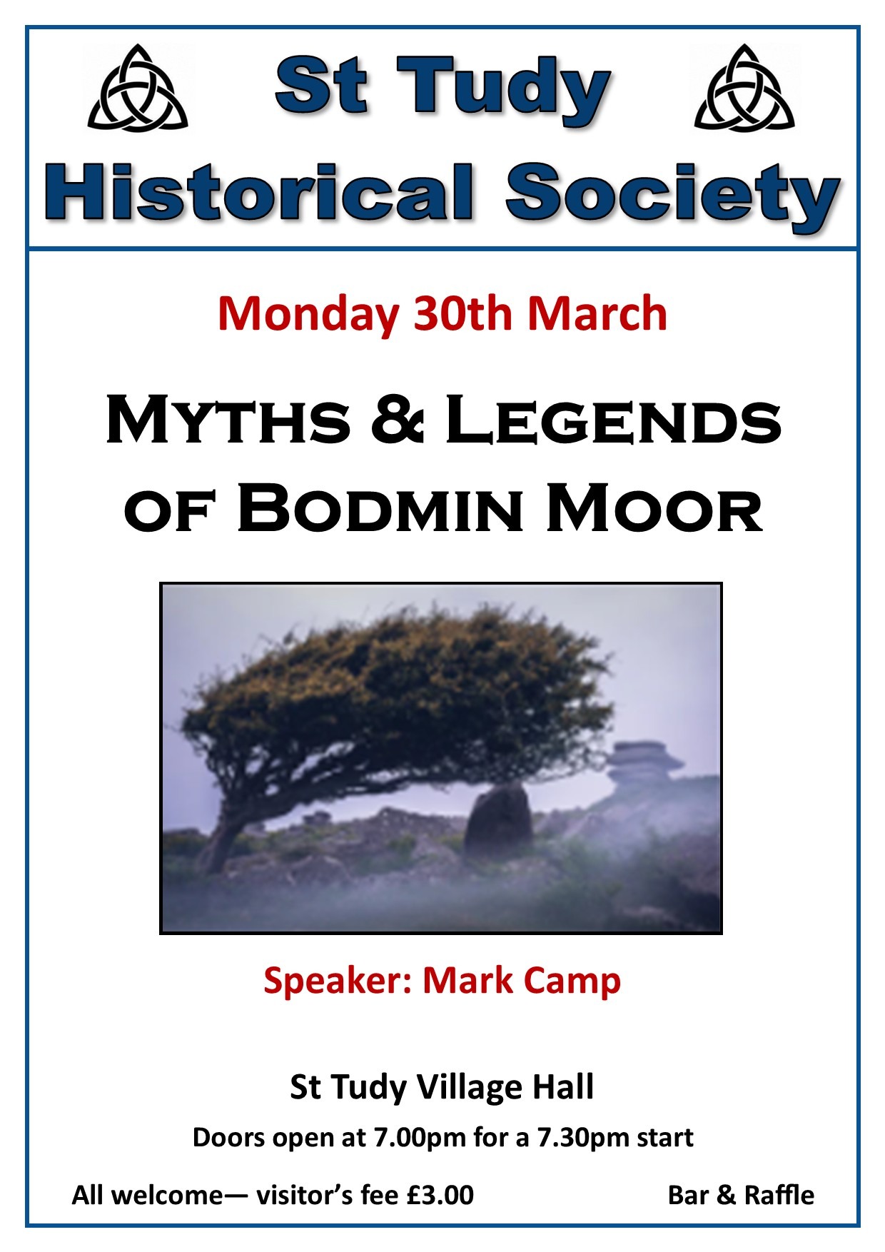 St Tudy Historical Society - Mar 2026 - Myths and Legends of Bodmin Moor St Tudy Historical Society - Mar 2026 - Myths and Legends of Bodmin Moor