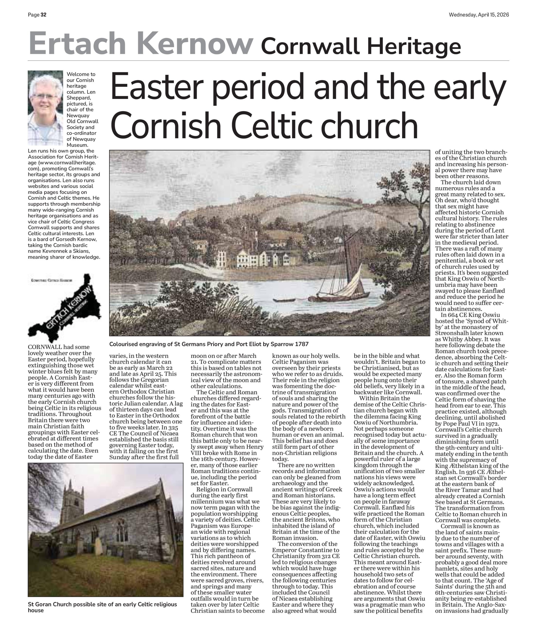 Easter and the early Cornish Celtic church