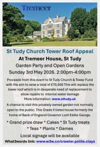 St Tudy Church Tower Garden Party