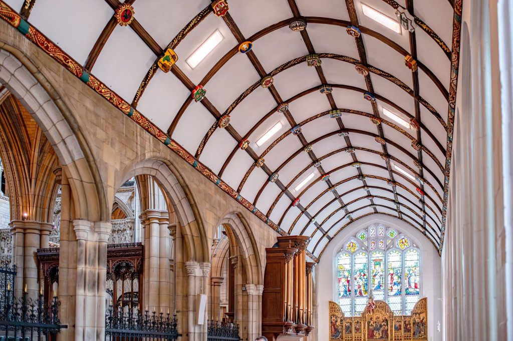 The renovated St Mary's Aisle reopened in 2024 (Truro Cathedral)