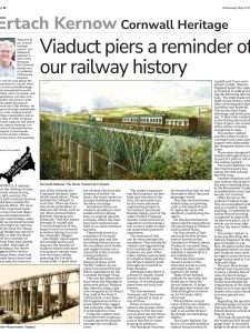 Viaduct piers a reminder of our railway history Viaduct piers a reminder of our railway history