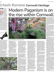 Modern Paganism is on the rise within Cornwall