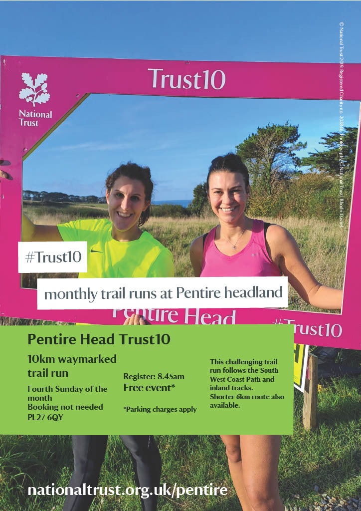 National Trust - Monthly Trail Runs Pentire Head National Trust - Monthly Trail Runs Pentire Head