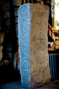 Selus Stone in St Just Church