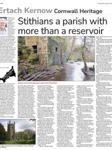 Stithians a parish with more than a reservoir Stithians a parish with more than a reservoir