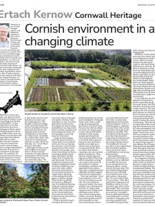 Cornish environment in a changing climate Cornish environment in a changing climate