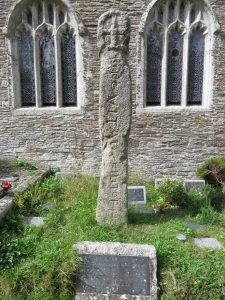 Suspected Ogham Stone at St Clement's Church