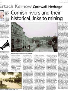 Cornish Rivers and their historical links to mining